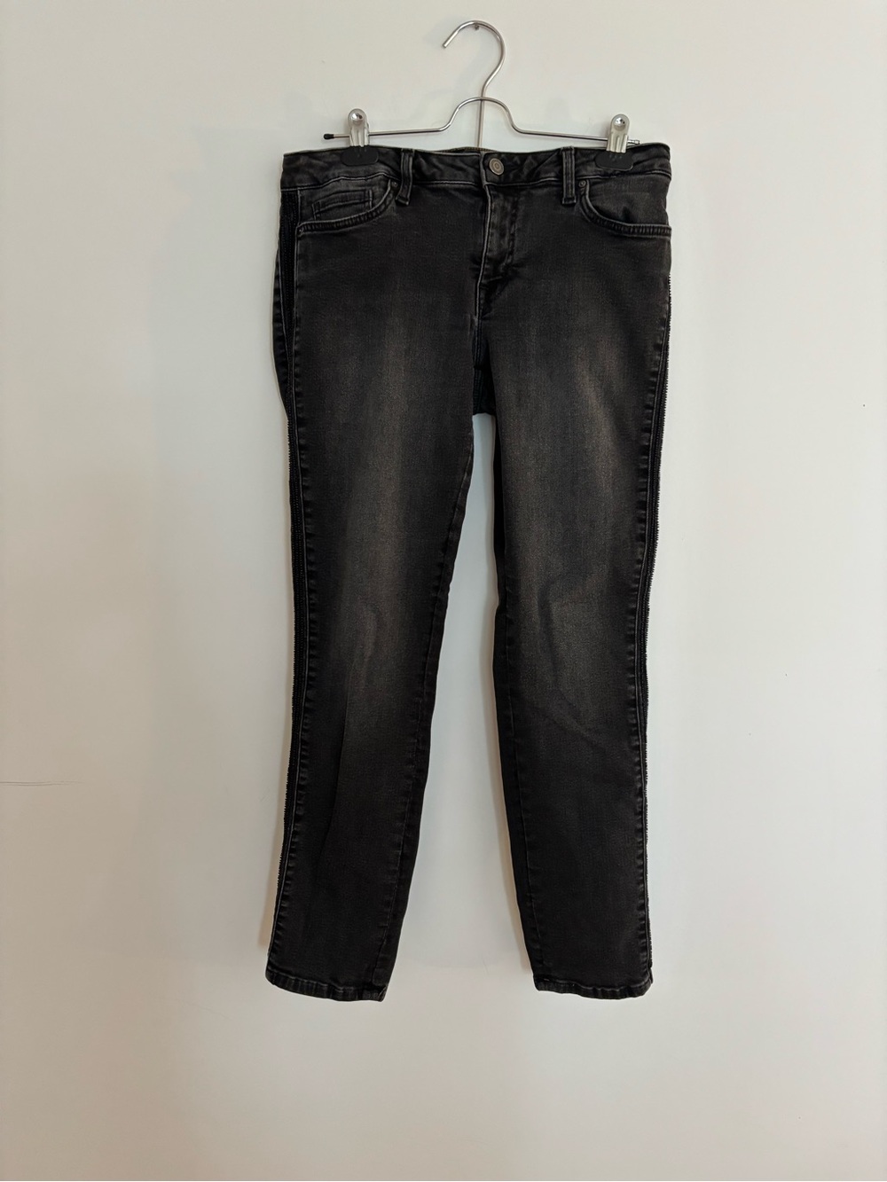 Tommy Hilfiger Women's Washed Black Skinny Jeans